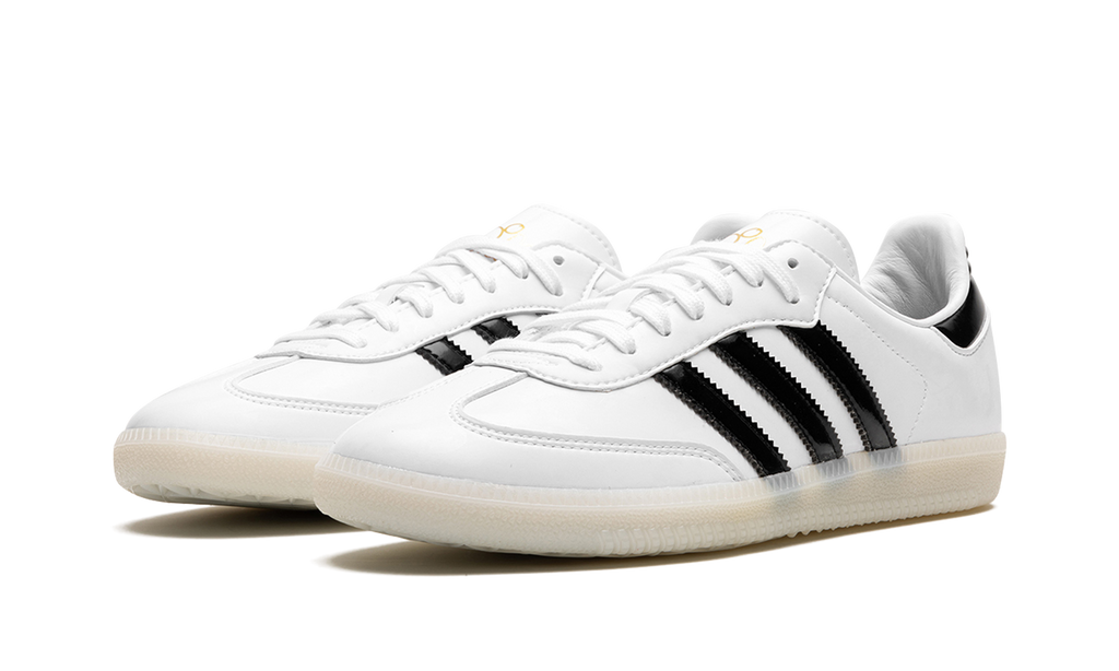 Samba White Patent Leather