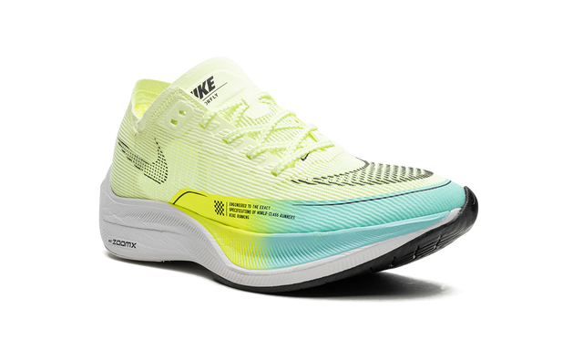 ZoomX Vaporfly Next% 2 Barely Volt Turquoise