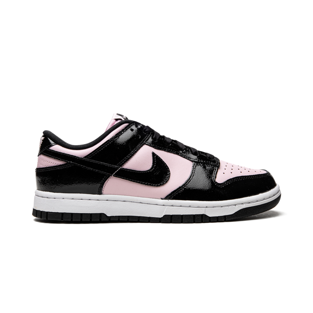 Dunk Low Black Patent Pink