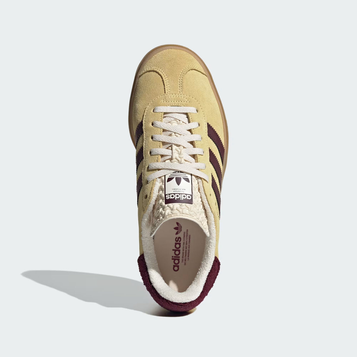 Yellow Gazelle Bold Almost Maroon