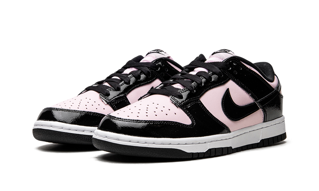 Dunk Low Black Patent Pink