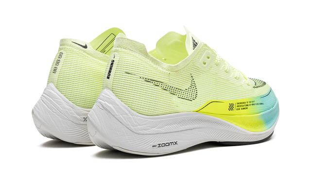ZoomX Vaporfly Next% 2 Barely Volt Turquoise